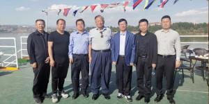中國黃河文化經(jīng)濟發(fā)展研究會何光暐會長一行赴我市考察交流，與文旅集團達(dá)成戰(zhàn)略合作