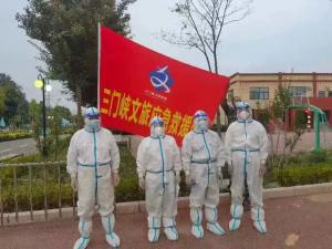 市文旅集團(tuán)一線戰(zhàn)“疫”之：北方游船員工化身“大白”，守護(hù)隔離點(diǎn)群眾安全